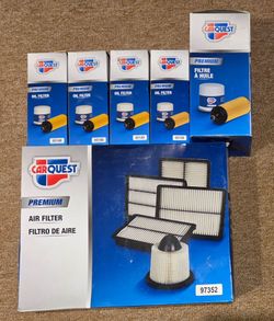 Carquest Premium Oil Filter 95149 (5) Air Filter 97352 BMW 228i 230i 330i 330e 430i 530i 530e 740e X3 X4 Z4