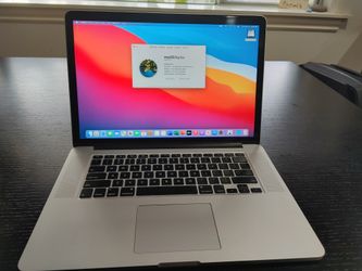 Apple Macbook pro 15" 2015 2.5ghz I7 Very Chean