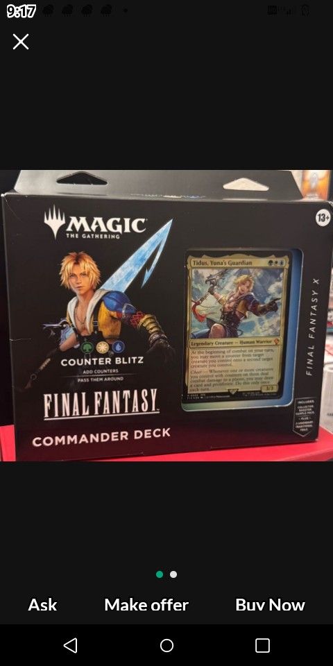 Final Fantasy X Commander Magic The Gathering