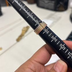 14k Triple Gold Semanario Ring