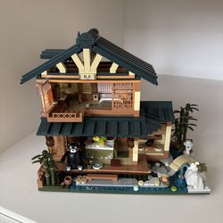 Inbrixx kumamon Japanese house building block set