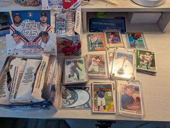Mixed Baseball Card Lot with Topps 2026 Box