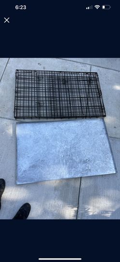 Steel Bottom And XL Dog Crate