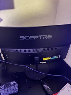 Sceptre Curved Monitor Black
