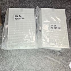 102877-CHN-1 True HEPA Compatible Replacement Filter Cartridges Lot Of 3