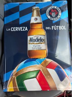 Modelo Soccer Beer Sign