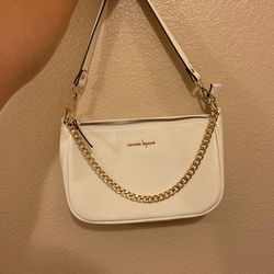 White Shoulder Purse
