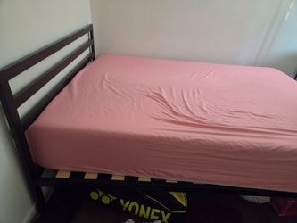 Queen bed frame without mattress