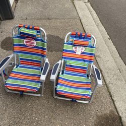 Kids Tommy Bahama Backpack Folding Chairs  
