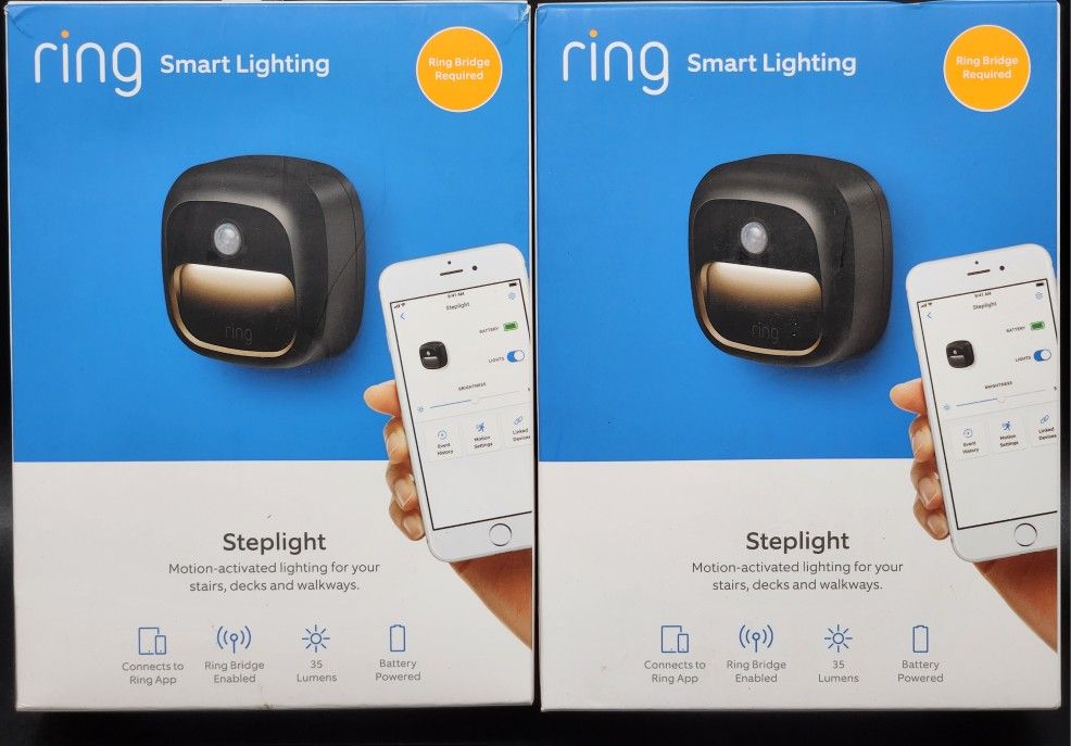 Ring Smart Lighting Steplight - New