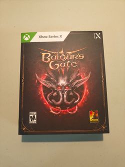 Xbox series X Baldur's Gate 3 Deluxe Edition
