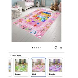 BATATADOCE Alphabet Rugs for Kids Playroom