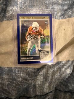 🏈🔥 Jaydon Blue Rookie Card – Clean Condition!