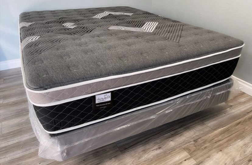 King Oasis Thermal Comfort Europillow Top 12inch Matres!!