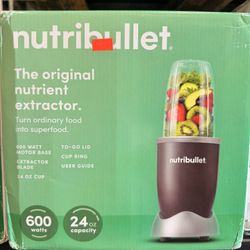Nutribullet 24oz Capacity 600W Brand New On Box Only $34.99