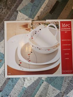 16 Piece Stoneware Set