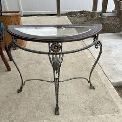 Antique Brass Table 