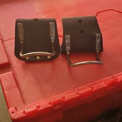 Occidental Hammer holder belt and Occidental leather hammer pouch