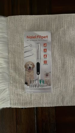 Pet ultrasonic Teeth Cleaner 