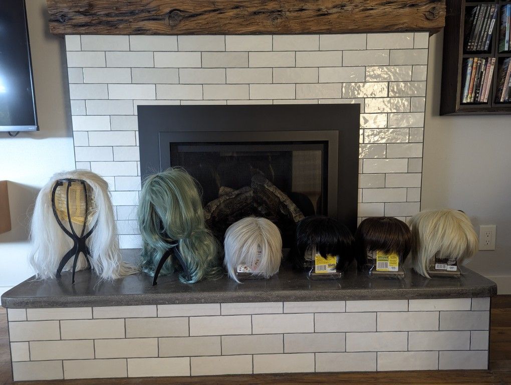 Multiple Cosplay/Halloween Wigs (Price ea)