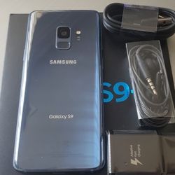 Samsung Galaxy S9  , Unlocked  for all Company Carrier ,  Excellent Condition Like New 