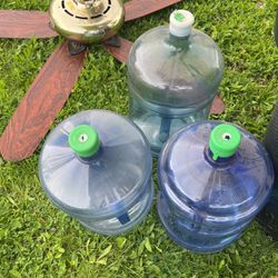 Water cooler jugs x3