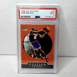 Kobe Bryant 1998 Upper Deck Ovation #29 Los Angeles Lakers PSA 9