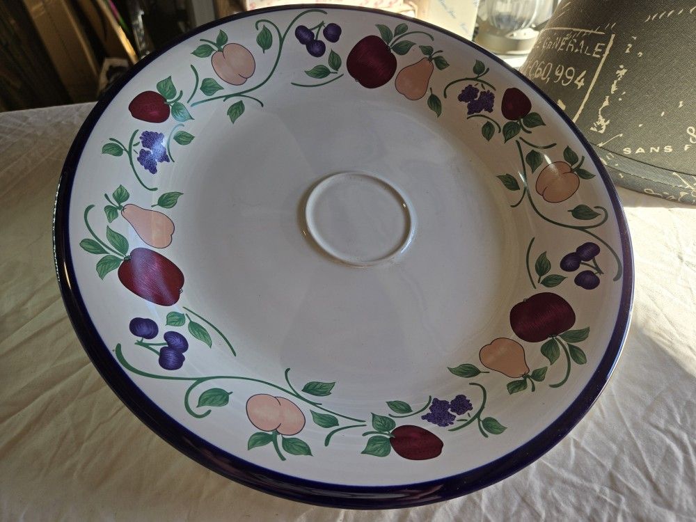 Princess house orchard medley large serving platter only 