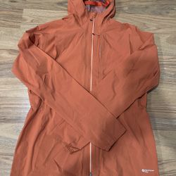 Salomon Pertex Shield Women’s Running Jacket Waterproof Rain Jacket Size M