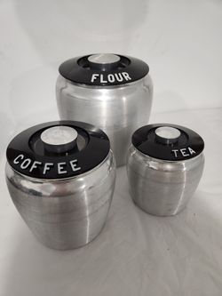 1950s Kromex Canister Set