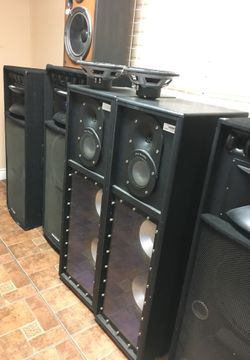 Pro studio speakers