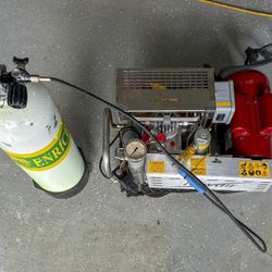SCUBA Tank Electric Air Compressor