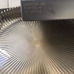 Mikasa Crystal kitchen plate