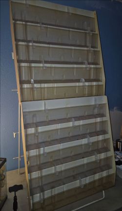 Metal frame/plastic folding display