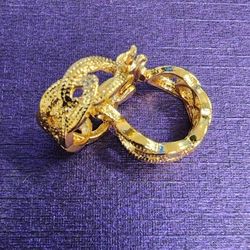 Cliptype Hoop Earrings