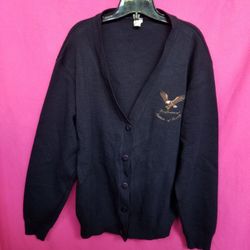 ADULT SWEATER SIZE 42 ( can FITS a SIZE XL) NAVY color