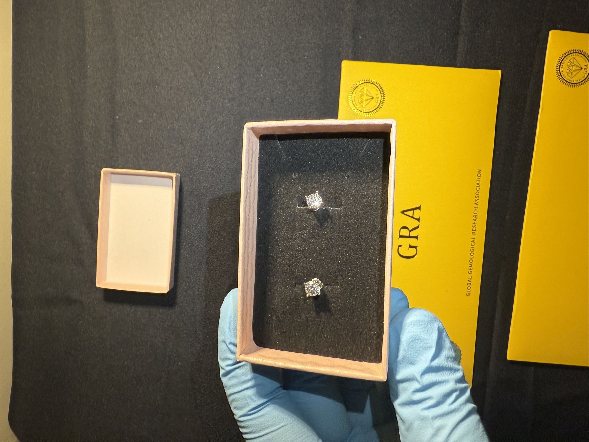 Lab Grown Diamond Stud Earrings