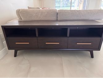 Mid century modern console