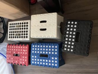 Folding stepstools - $10 each