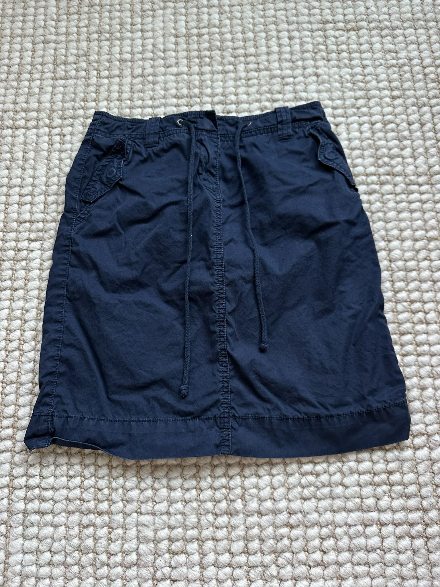 J Crew 0 Petite Navy Skirt