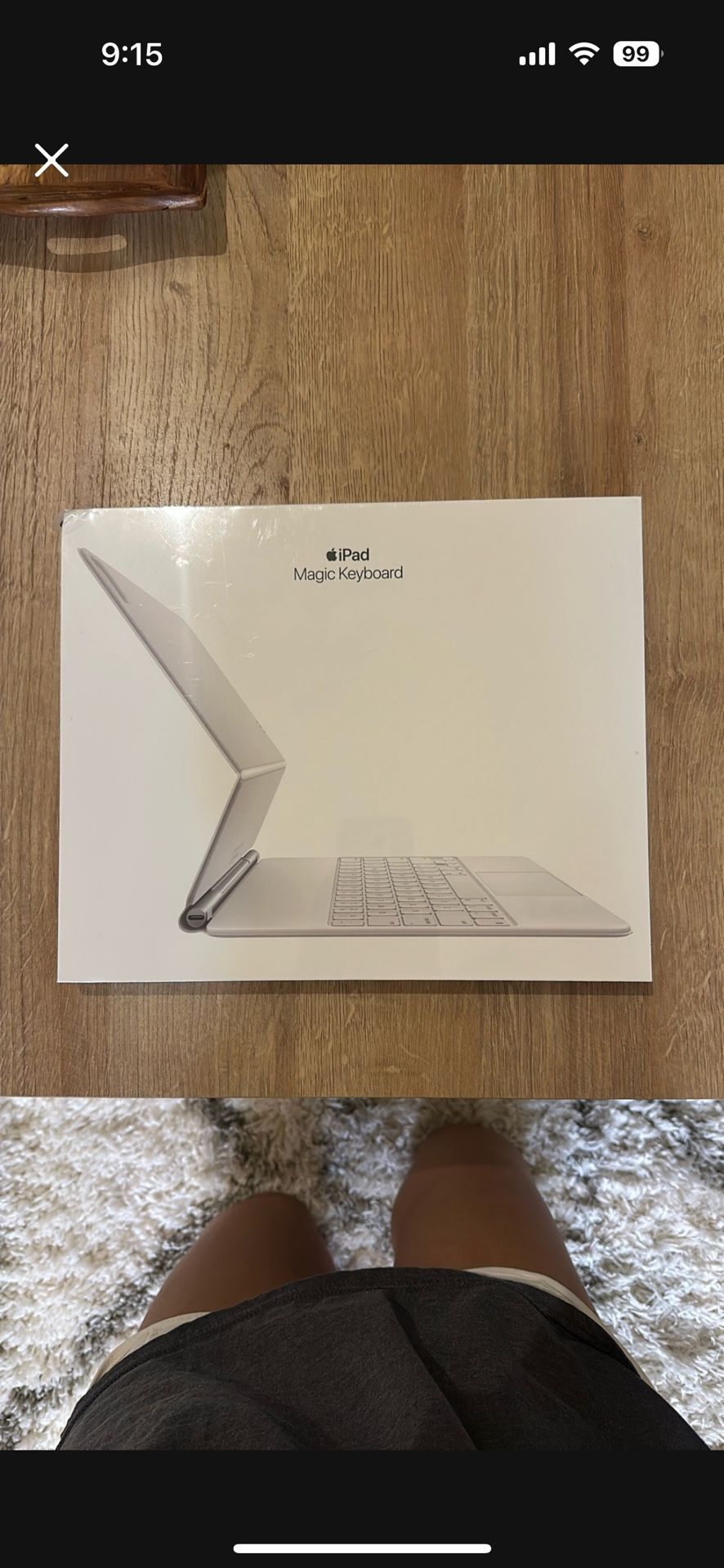 Brand New Apple Magic Keyboard for iPad Pro 12.9” (3rd–6th Gen) — Sealed