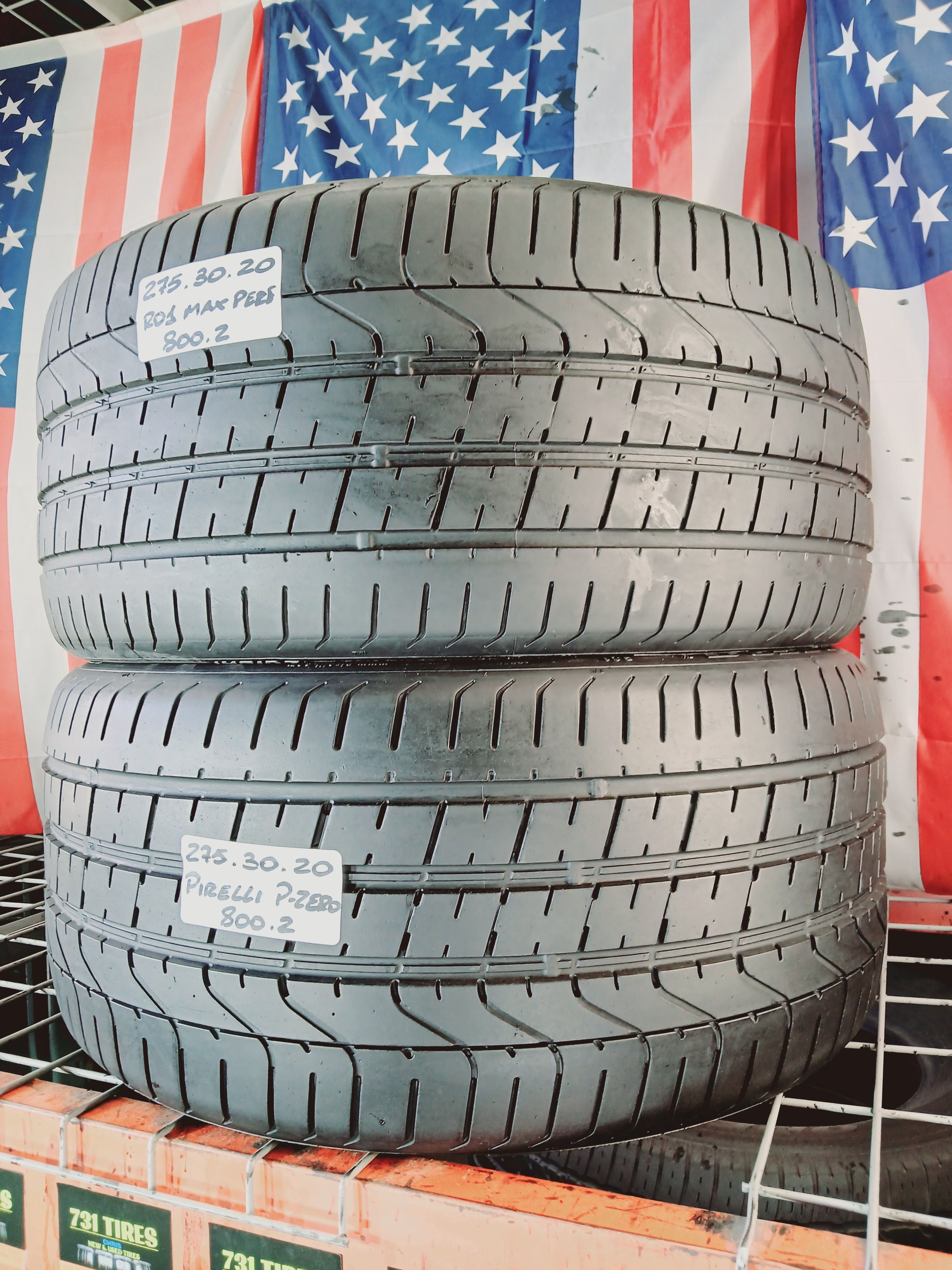 275/30ZR20 PIRELLI P-ZERO R01 MAX PERFORMANCE 275 30 20 OEM FACTORY REPLACEMENT USED TIRES AUDI RS4 RS5 BMW 5 SERIES CORVETTE CAMARO SS LEXUS IS-F 