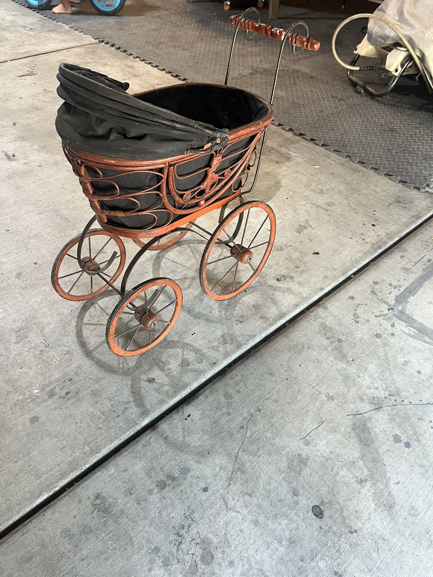 Antique Toy Baby Stroller