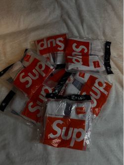Packs of supreme socks read description please