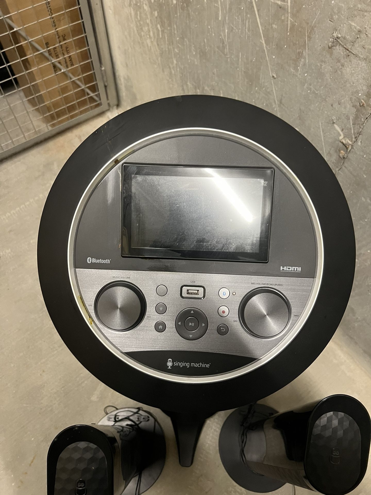 Hardly Used Karaoke Machine With All Accessories