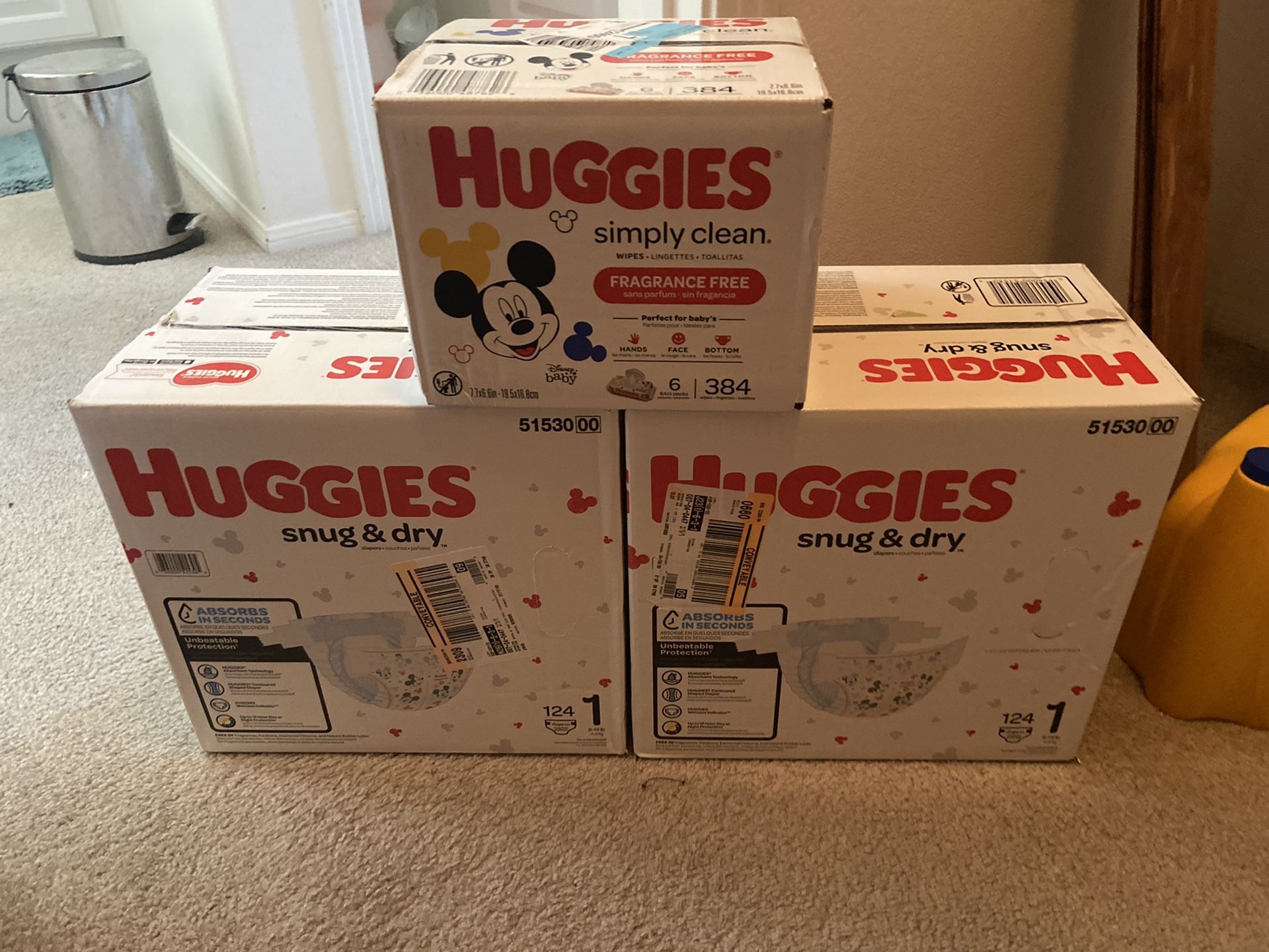 Huggies size 1