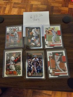Sohei Othani 6 card lot