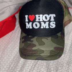 This Is A Camo I Love Hot Moms Hat 