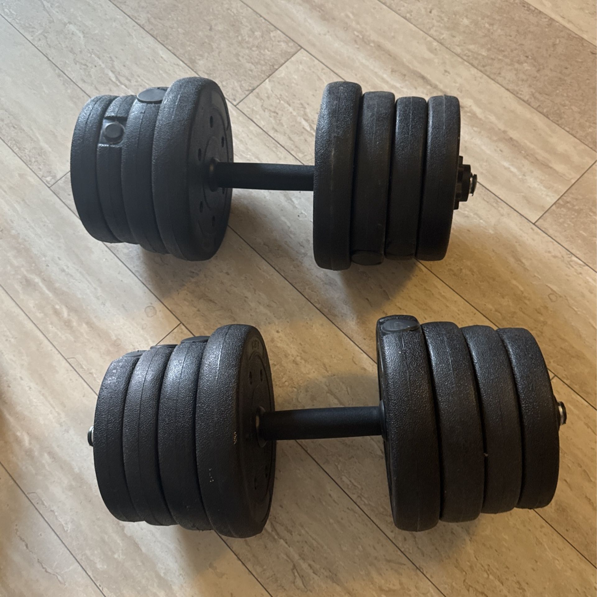 Like New Adjustable Dumbbells 