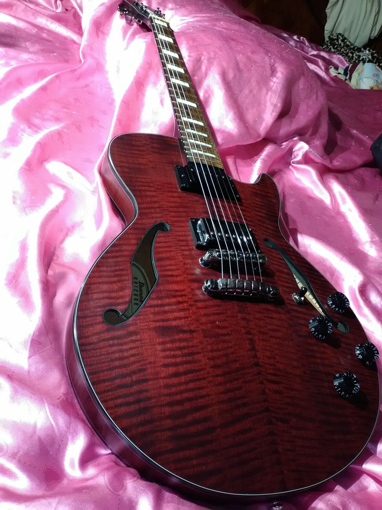 Mint Ibanez artcore guitar AS83 STE semi hollow guitar